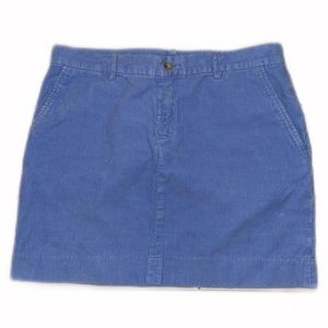 RALPH LAUREN LILAC/PURPLE CORDUROY SPORT MINI SKIRT